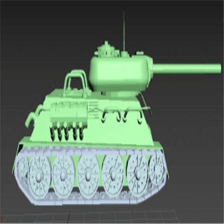 温泉充气军用坦克模型